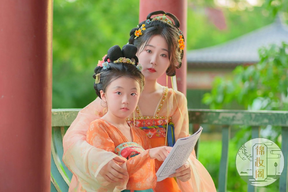 开封翰园碑林唐制汉服拍摄