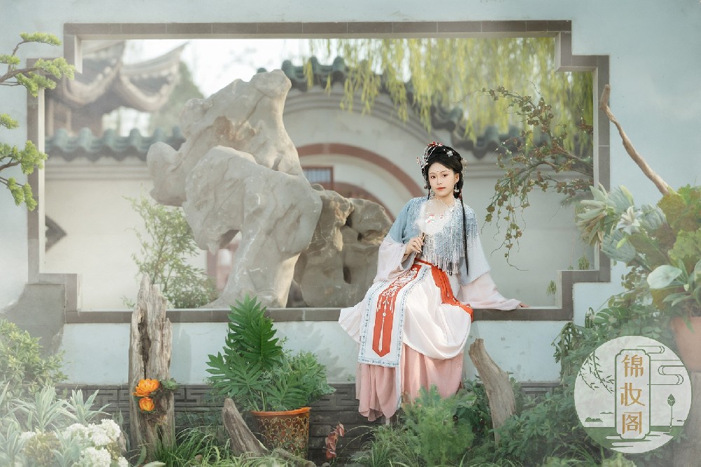 开封翰园碑林宋制汉服拍摄